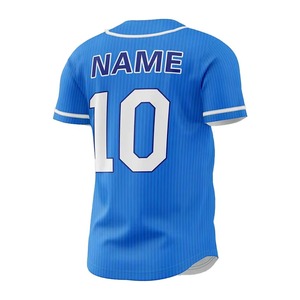 Nouvel uniforme de baseball imprimé par sublimation personnalisé OEM Uniforme de baseball de bonne qualité pour hommes - Product Image 2
