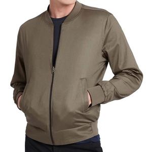 Veste bomber en satin fin surdimensionnée, décontractée, de haute qualité, coupe-vent, résistante à l'eau, respirante, streetwear pour l'hiver et l'automne - Product Image 4