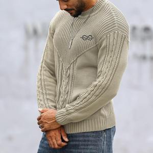 Pull à col rond respirant à manches longues avec logo personnalisé imprimé pull Streetwear de haute qualité pour hommes meilleure vente - Product Image 3