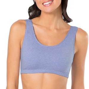 Soutien-gorge de sport personnalisé ajustable grande taille en coton vêtements de yoga pour femmes soutien-gorge de sport sans couture respirant à maintien élevé - Product Image 3