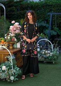 Nueva Colección de Trajes de Fiesta Koti de Maruti Fashion, Traje Elegante con Top de Organza y Pantalón de Seda para Ropa India y Pakistaní - Product Image 4