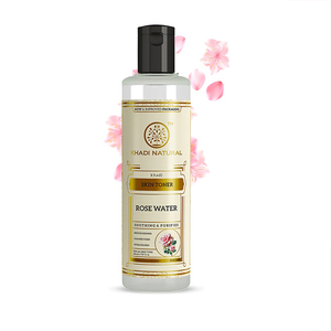 Khadi Tonique naturel à l'eau de rose 210 ml - Product Image 1