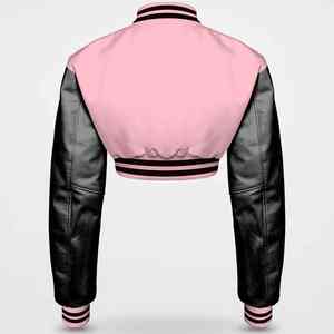 100% nuevas chaquetas universitarias transpirables para mujer Material suave Mejor diseño Fábrica Venta caliente disponible Chaqueta de todos los tamaños para mujer - Product Image 6