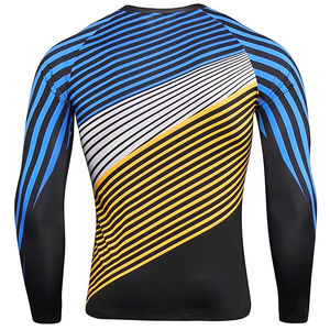 Service OEM Vêtements de fitness pour hommes Rash Guard manches longues pour hommes Rash Guard - Product Image 2