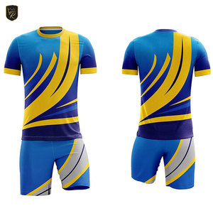 Uniforme de Fútbol Sublimado, Conjunto de Fútbol Personalizado, Ropa Deportiva de Equipo Transpirable de Secado Rápido, Poliéster Profesional - Product Image 1