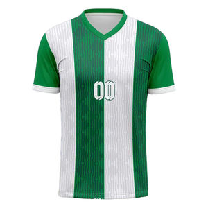 2025 sublimación personalizada mejor camiseta de fútbol de alta calidad diseño personalizado camiseta de fútbol para hombres ropa deportiva OEM con servicio - Product Image 1