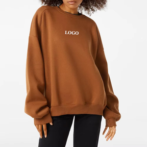 Top Tendance Formation Tendance Gym Porter Coton/Polyester Sweat Shirt pour Femmes Confort Hiver O Cou Col Nouveau Style - Product Image 3