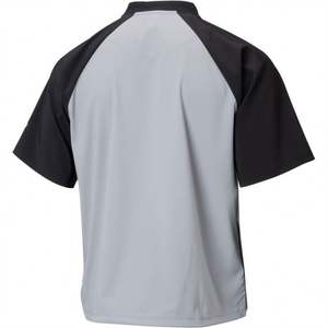 เสื้อแจ็กเก็ตกรงเบสบอลผ้านิ่มงานเย็บปะสองสีสำหรับวัยรุ่นและผู้ใหญ่ทีมของ Prince Industry - Product Image 6