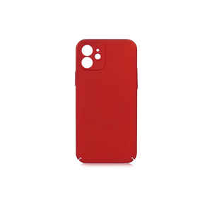 Funda Protectora de Silicona Líquida Roja de Lujo, Serie NXXA Kapp, Resistente a Impactos, para iPhone 12 A53 7 Plus XS, Silicona Suave - Product Image 1