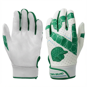 Guantes de Bateo de Béisbol al por Mayor OEM, Duraderos, Antideslizantes, con Diseño Personalizado, Impresión de Logotipo, MOQ Bajo, Guantes de Bateo de Softbol - Product Image 3