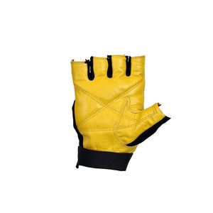 2025 Hot Sale Breathable Leather <b>Gym</b> Gloves for Unisex Customized Logo <b>Wrist</b> <b>Support</b> Weightlifting - Product Image 5