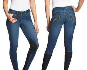 กางเกงขี่ม้าผ้ายีนส์ - Product Image 6