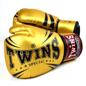 Gants de boxe en cuir de vachette personnalisés avec logo, de qualité supérieure, pour le Muay Thai et le kickboxing, fabrication OEM, gants de sparring Twins de haute qualité - Product Image 5