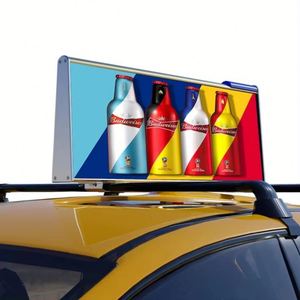 Pantalla LED para coche Junchen P2.5 8K HDR10+ a todo color, IP66, impermeable, para publicidad exterior en el techo de taxis - Product Image 3