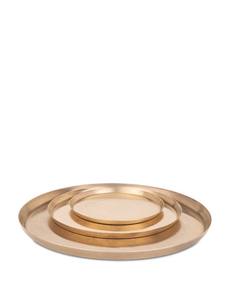 Plateau de bordure en acier inoxydable poli argenté de Style chic pour mariage à la maison ou décor de Table de cuisine vendeur recommandé - Product Image 4