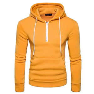 2025 nueva moda de invierno para hombre, sudaderas con capucha de manga larga con bolsillo de canguro, tamaño personalizado 6XL, Material polar de alta calidad, Color sólido - Product Image 3