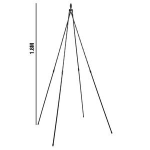 Pergola de jardin en forme d'obélisque de 180 cm avec treillis décoratif pour plantes grimpantes, clôtures et portails - Product Image 2