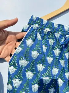 Camisón Vintage indio hecho a mano para mujer cómodo duradero ajuste relajado Loungewear bloque impreso estilo romántico ODM suministro - Product Image 3