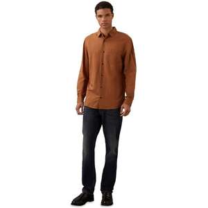 Fashionable Regular Fit <b>Men</b> <b>Shirt</b> Designed For Comfortable All Day Wear With Elegant Appearance And Smooth Texture - Product Image 4