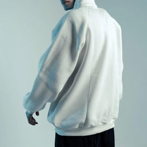 Sudadera con Capucha de Forro Polar Grueso con Media Cremallera, Sudadera Cálida, Ropa Urbana, Calidad Premium, Tejido Suave, Uso Diario, Proveedor de Logotipos Personalizados - Product Image 5