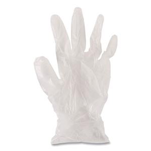 Guantes de Vinilo de Uso General sin Polvo Boardwalk de 2.6 mil, 9.5 Pulgadas de Largo, Talla Pequeña, Transparentes - 100 Guantes/Caja, 10 Guantes de Seguridad Desechables - Product Image 3