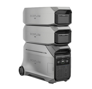 Station d'alimentation portable de qualité ECOo-FLOWwSS 8kWh Pro 3 120/240V 8000W sortie AC avec 2 batteries supplémentaires - Product Image 1