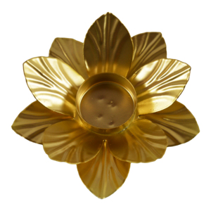 Vajilla de nuevo diseño, soporte para luz de té con diseño de acabado pintado, portavelas, Villa interior, cena y diseño de boda - Product Image 1