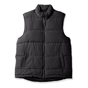 Vente en gros de vestes bouffantes à logo personnalisé pour hommes, vêtements d'extérieur matelassés chauds pour l'hiver, vestes légères imperméables coupe-vent - Product Image 1