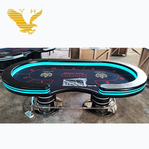 YH Entertainment Deluxe 10 Person 96 in <strong>Poker</strong> <strong>Table</strong> <strong>Digital</strong> Casino <strong>Table</strong> Tavolo Da <strong>Poker</strong> Common Gambling <strong>Table</strong> - Product Image 2