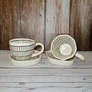 Creative Fruit Pattern Ceramic Tea Mug | Cute Coffee Cup with Saucer for Office & Kitchen Gift Ideas - Product Image 1