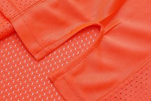 Maillot d'entraînement de football orange personnalisé, respirant, en maille, léger, vêtements de sport pour équipe athlétique - Product Image 6
