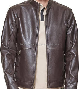 Chaqueta de cuero de moto para hombre de última moda, equipo de carreras transpirable de ajuste Regular de alta calidad para hombre - Product Image 1