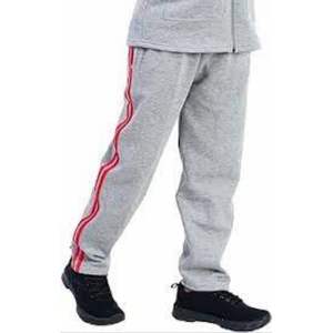 Pantalon de survêtement 100 % polyester pour uniforme scolaire, tenue de sport formelle, taille haute, anti-boulochage, infroissable, coupe ajustée, hiver, taille unique, bleu - Product Image 3