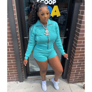 Women Lounge Wear Sets Solid Color Yoga Fitness <b>Short</b> 2 Piece Women <b>Crop</b> <b>Top</b> Set 2025 Causal Two Piece Sets - Product Image 6