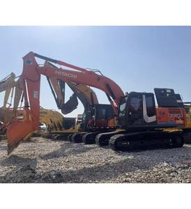 Excavadora de cadenas Hitachi ZX200 de alto rendimiento, 20 toneladas, usada, con pocas horas de uso, maquinaria hidráulica de segunda mano en venta - Product Image 3