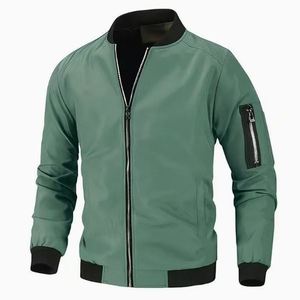 เสื้อแจ็กเก็ตกันหนาวสำหรับผู้ชาย, MS-JS-0028แฟชั่นใหม่ผ้าแคนวาสมีน้ำหนักเบาขนาดพลัสไซส์ออกแบบได้ตามต้องการ - Product Image 6