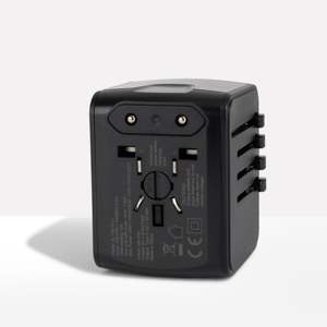 อะแดปเตอร์แปลงไฟอเนกประสงค์ พร้อมฟังก์ชัน PD QC3.0 และพอร์ต AC สำหรับกล้อง แล็ปท็อป หูฟัง อุปกรณ์ Type-C กระแสไฟขาออก 5V 2A - Product Image 1