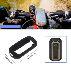 Đen cầm tay GPS trường hợp bảo vệ thực Silicone Bìa vỏ bảo vệ da - Product Image 5