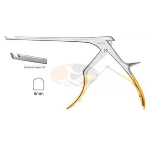 JACKBILLY-Poinçon Rongeur Love Kerrison en acier inoxydable de haute qualité, angle régulier vers l'avant, 40 degrés, taille de morsure de 6mm - Product Image 1