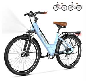 LE MEILLEUR !! Vélo électrique pour adultes, batterie amovible, autonomie jusqu'à 80 miles - Product Image 3
