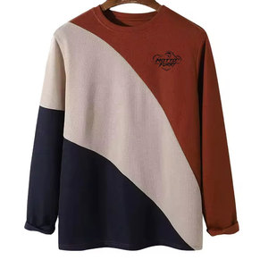 เสื้อสเวตเชิ้ตผู้ชายสำหรับฤดูหนาว ผ้าฝ้าย 100% ระบายอากาศได้ดี ซับเหงื่อ แห้งไว เหมาะสำหรับออกกำลังกาย ฟิตเนส เทรนนิ่ง คอกลม - Product Image 1