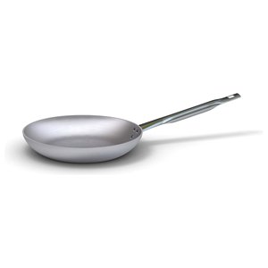 Poêle à frire professionnelle série 6800, 36 cm, en alliage d'aluminium argent satiné, compatible induction, gaz, électrique et plaque vitrocéramique - Product Image 1