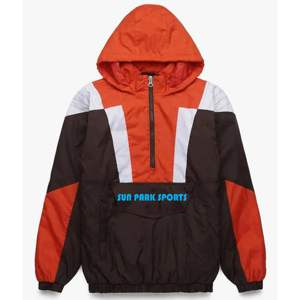 แจ็คเก็ตกันลมสำหรับผู้ชายขนาดใหญ่พิเศษแจ็คเก็ตกันลมมีฮู้ด - Product Image 4