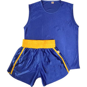 Uniformes de boxe unisexes personnalisés de haute qualité, option avant, vêtements d'arts martiaux élégants, matière polyester/coton, taille personnalisable - Product Image 4