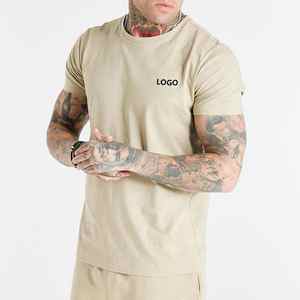 Mens Gym Fitness T Shirts OEM ODM Factory Direct Proveedor Logotipo personalizado Ropa deportiva elegante Entrenamiento de secado rápido Entrenamiento cómodo - Product Image 3