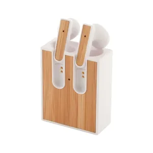 Auricolari Wireless Rabsody in Bambù Eco-Sostenibile: Dispositivi Acustici Innovativi Realizzati con Materiali Sostenibili - Product Image 6