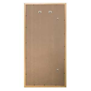 Cadre d'affichage en plastique hêtre clair 50 x 100 cm – Présentoir élégant pour affiches et œuvres d'art - Product Image 3