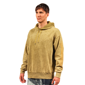 Sweat à capuche unisexe épais 100% coton vintage pull à capuche design personnalisé impression motif solide hommes sweat à capuche hiver teint uni - Product Image 3