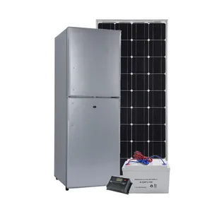 Venda quente popular áfrica mercado freezer topo 198 litros 6.9 cu.ft energia solar fora da rede casa usado geladeira