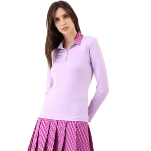Golf à manches courtes élégant pour femmes pour polos léger respirant vêtements de sport en tricot avec Logo personnalisé vêtements de sport pour femmes - Product Image 1
